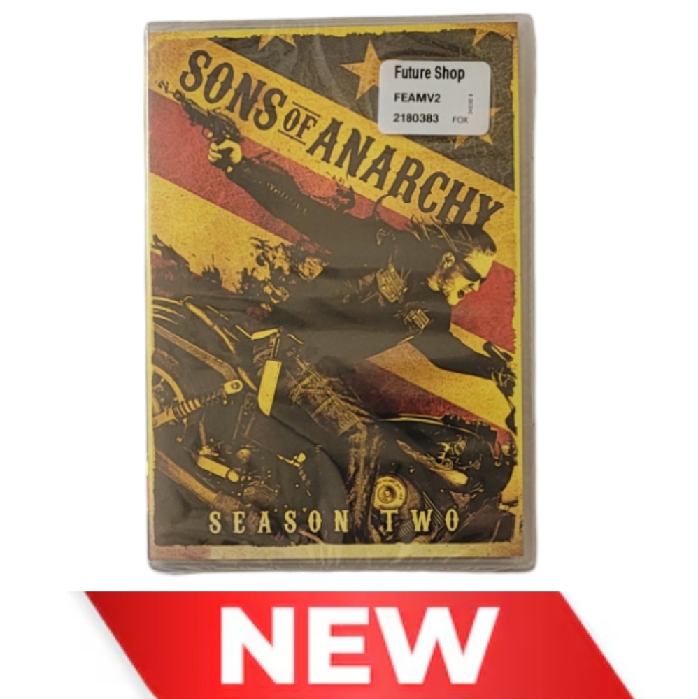 🎁 Sons of Anarchy Complete SEASON TWO DVD Set